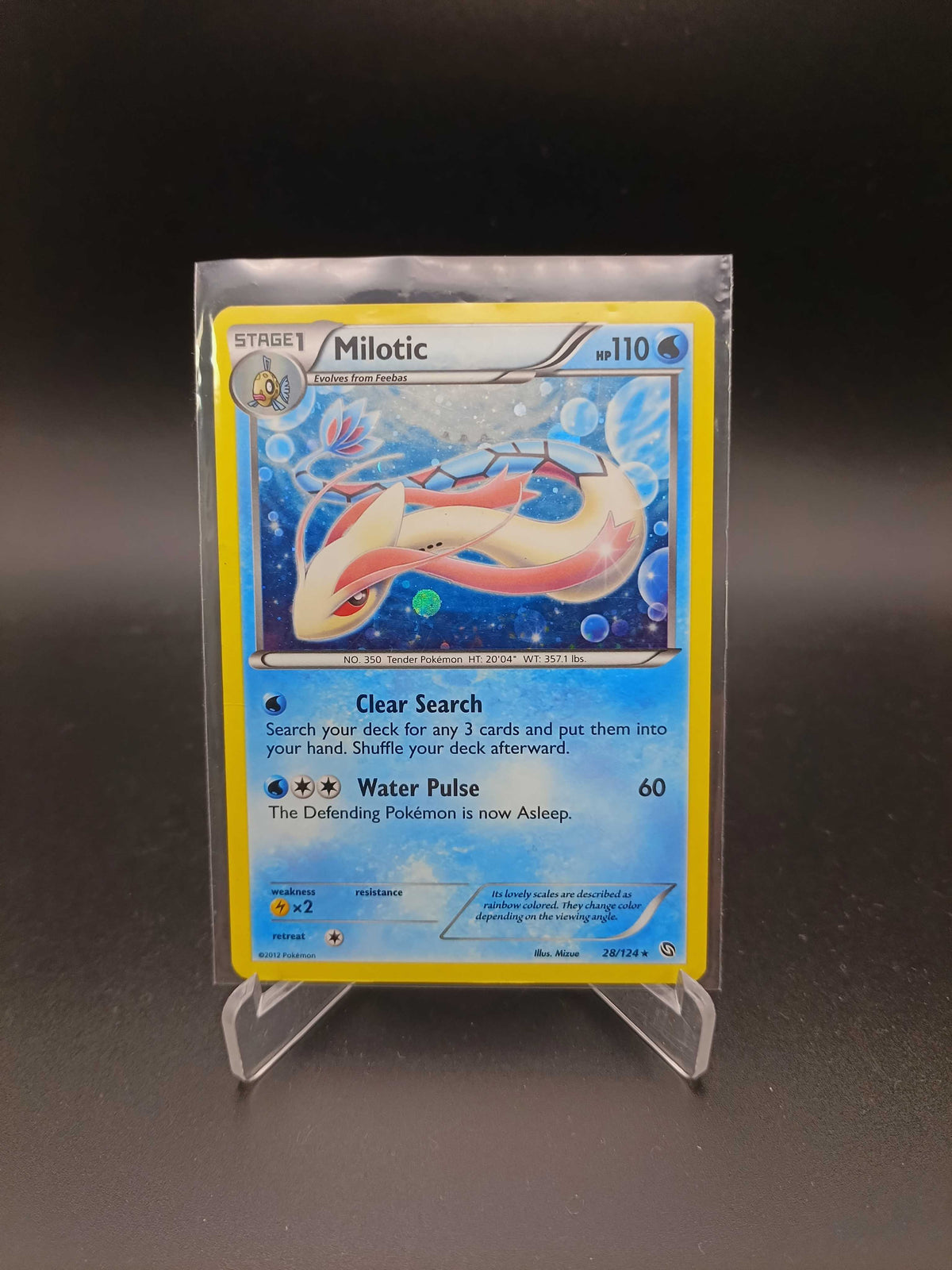 Milotic #28 Dragons Exalted [Cosmo Holo]
