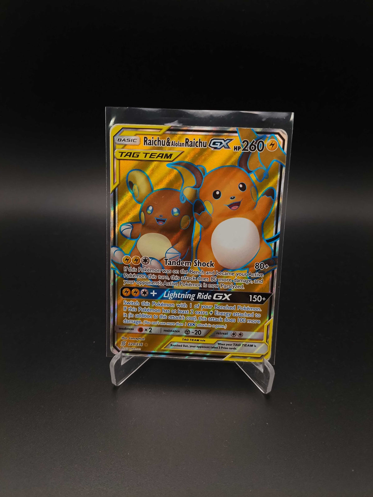 Raichu & Alolan Raichu #220 Unified Minds
