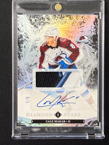 1/5 | Cale Makar #BDS-MA Diamond Stars Auto Patch