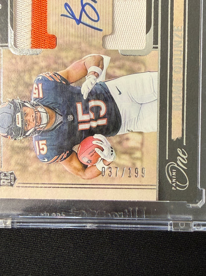 037/199 | Rome Odunze [RC] #34 Panini One Auto Patch