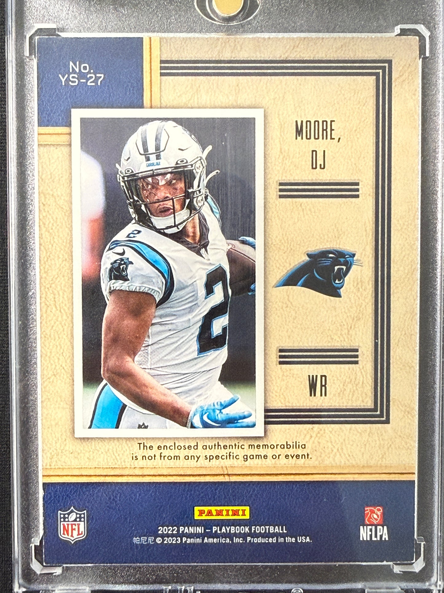 10/49 | DJ Moore #YS-27 Yearbook Patch