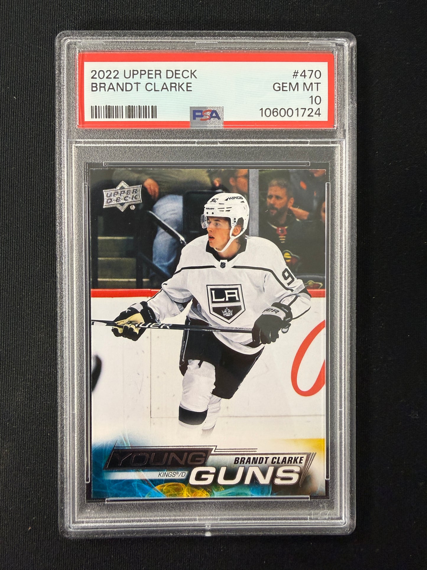 [PSA 10] Brandt Clarke #470 Young Guns