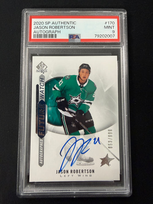 [PSA 9] 53/999 | Jason Robertson #170 Future Watch Auto