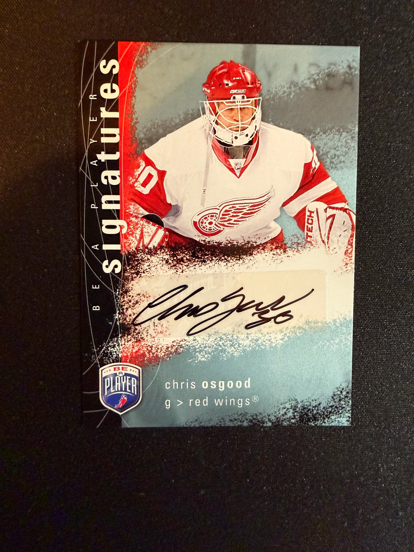 Chris Osgood Be a Player Signatures 07-08