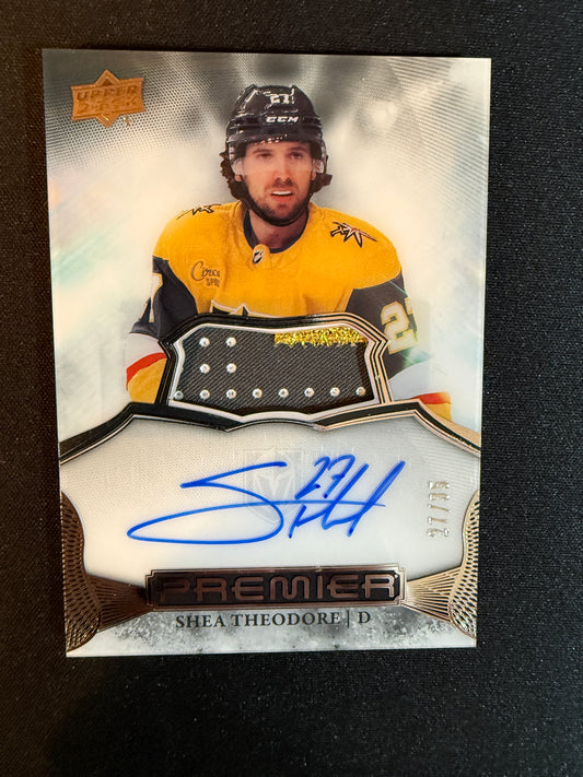 Shea Theodore 22-23 Premier Auto Patch 27/35