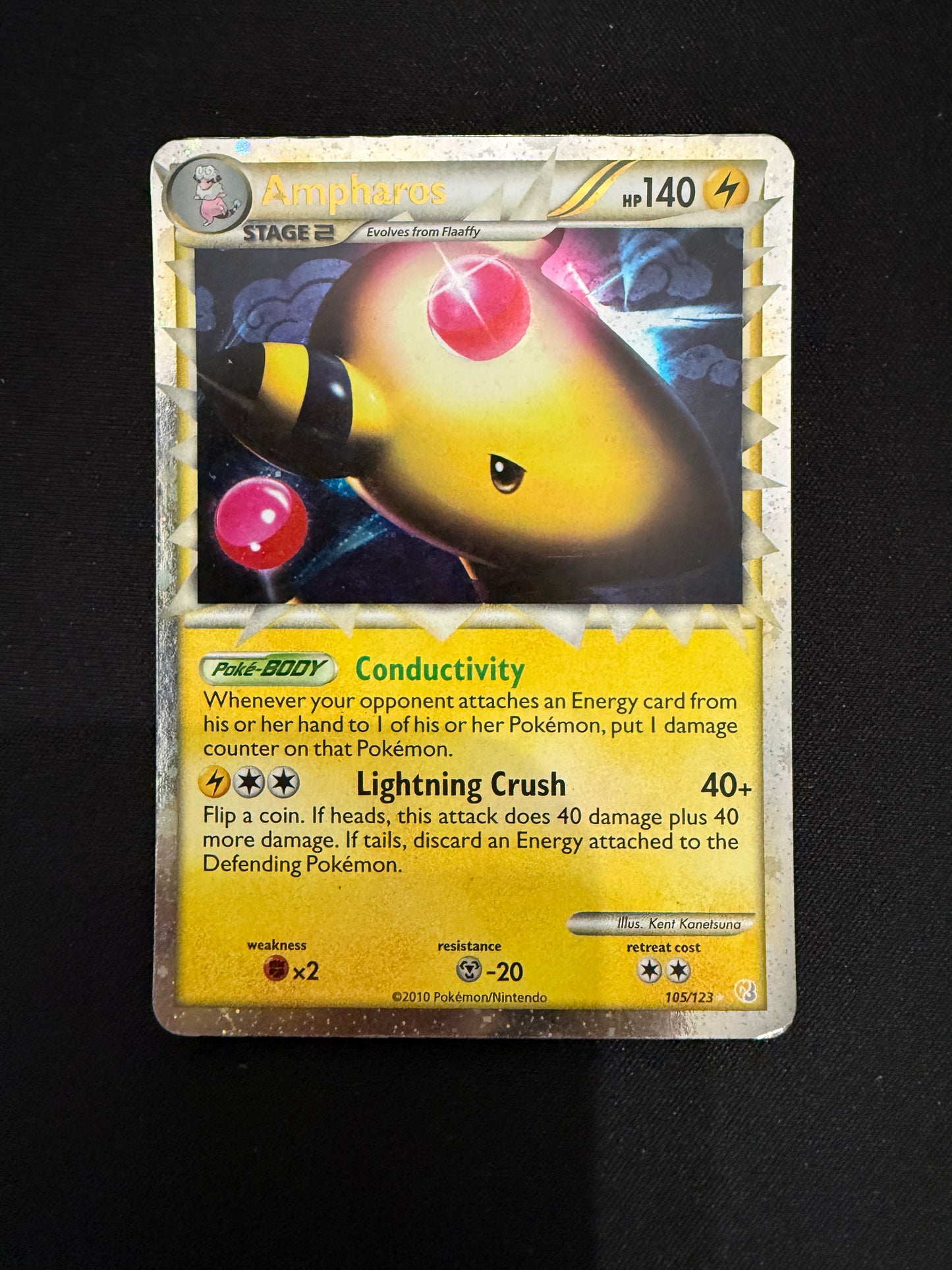 Ampharos #105 HeartGold SoulSilver