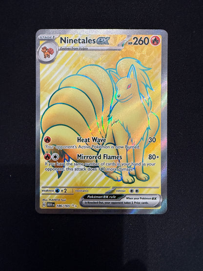 Ninetales ex #186 Scarlet & Violet 151