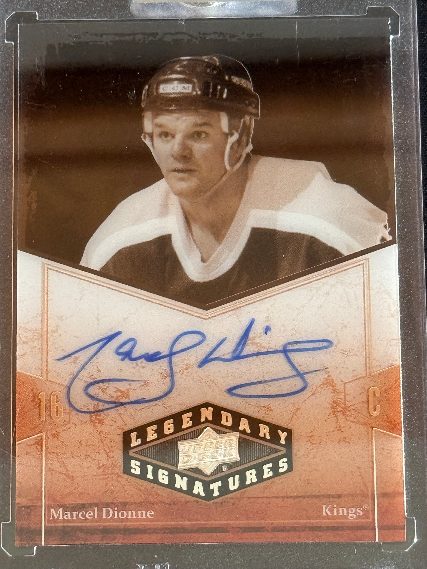 Marcel Dionne 24-25 Clear Cut Hockey Legendary Signatures