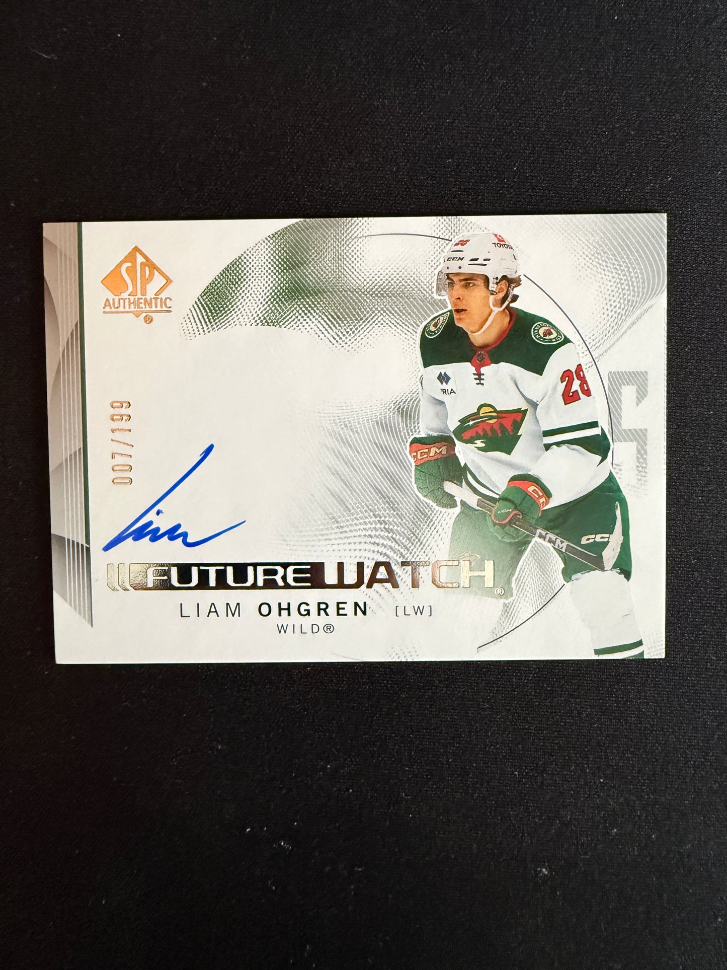 Liam Ohgren 24-25 SP Authentic Future Watch 7/199