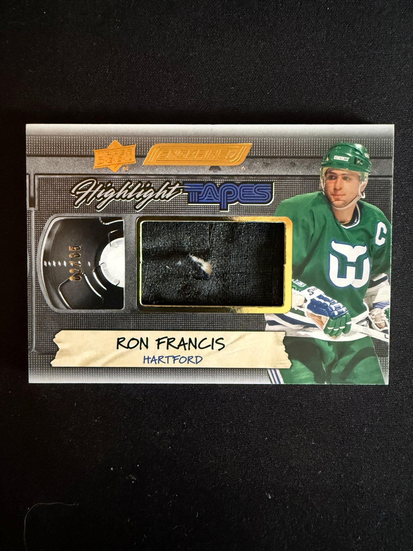Ron Francis 2025 Engrained Icons Hockey Highlights Tape