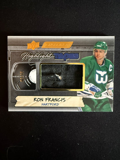 Ron Francis 2025 Engrained Icons Hockey Highlights Tape