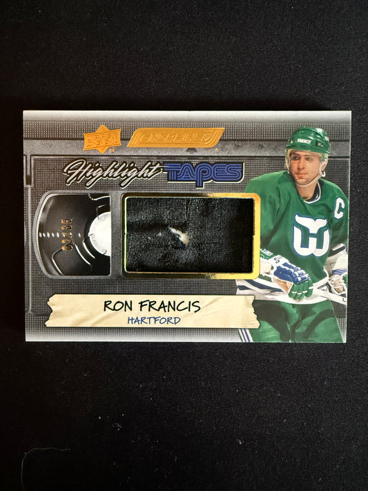 Ron Francis 2025 Engrained Icons Hockey Highlights Tape