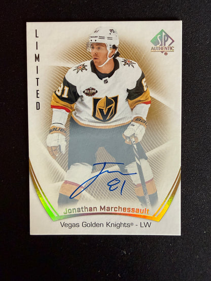 Jonathan Marchessault 21-22 SP Authentic Limited