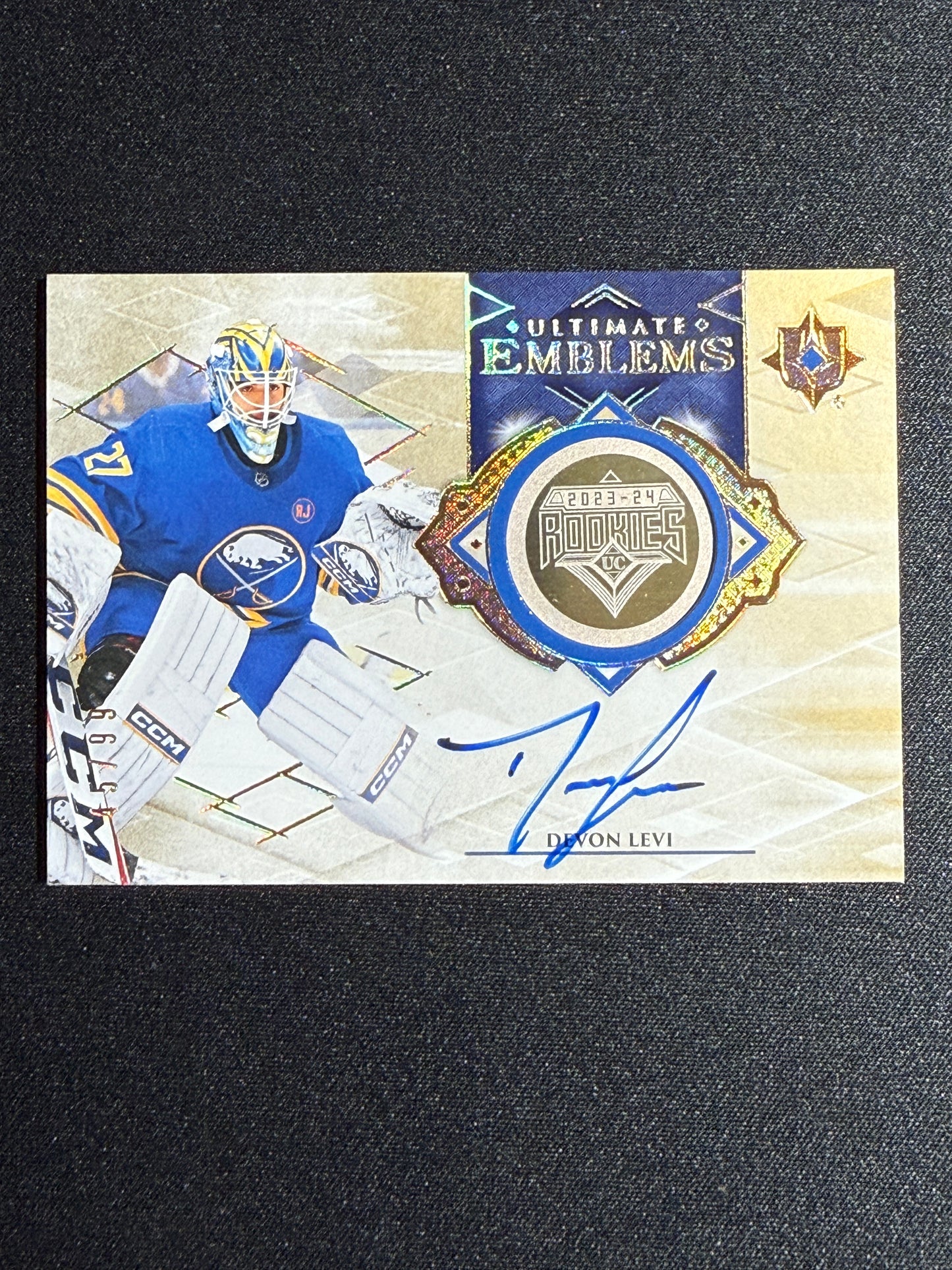 Devon Levi 23-24 Ultimate Emblems 45/99