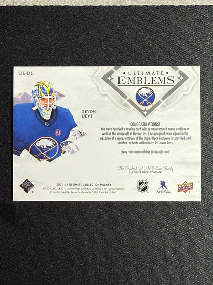 Devon Levi 23-24 Ultimate Emblems 45/99