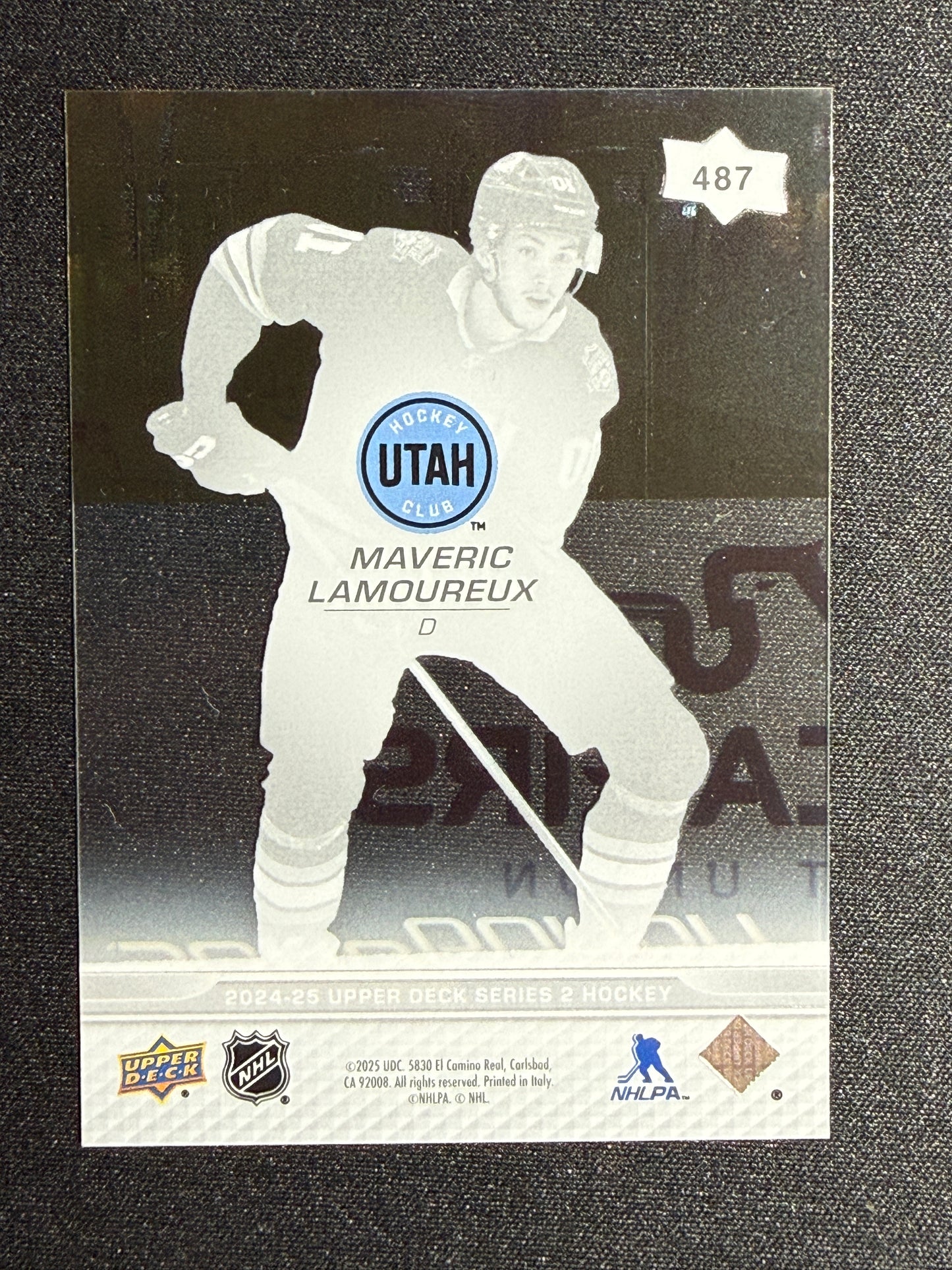 Maveric Lamoureux Young Guns [Clear Cut] #487