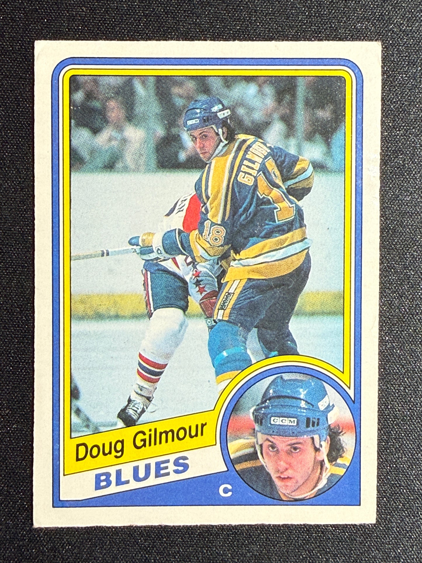 Doug Gilmour #185 O-Pee-Chee 1984