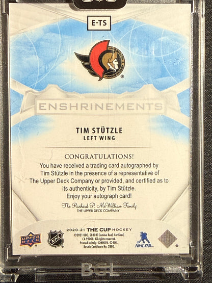 02/99 | Tim Stutzle #E-TS Enshrinements Auto