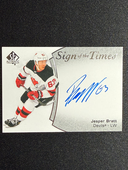 Jesper Bratt #SOTT-JB Sign of the Times