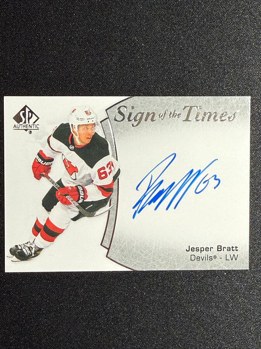 Jesper Bratt #SOTT-JB Sign of the Times