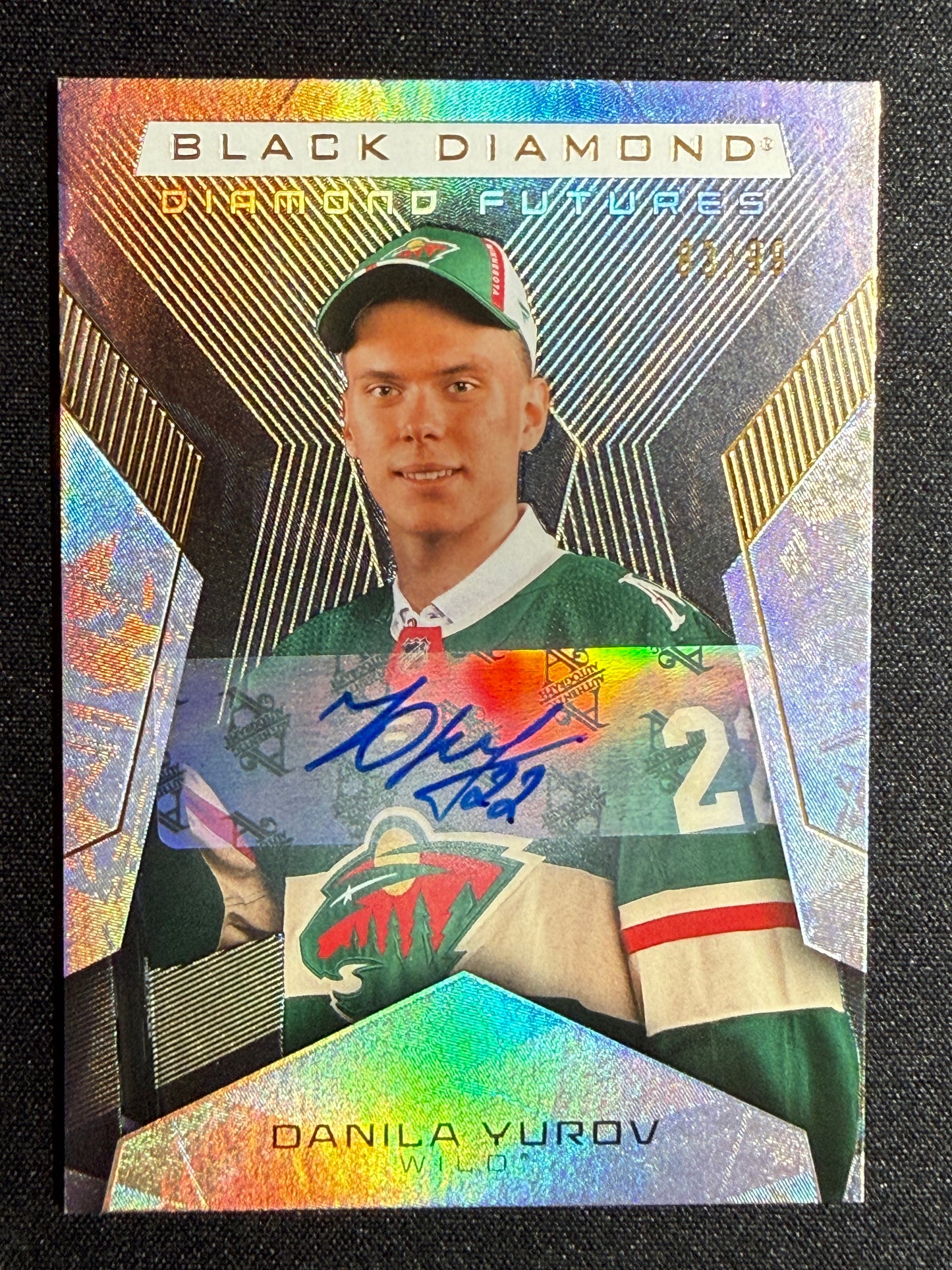 83/99 | Danila Yurov #BDF-DY Diamond Futures Auto