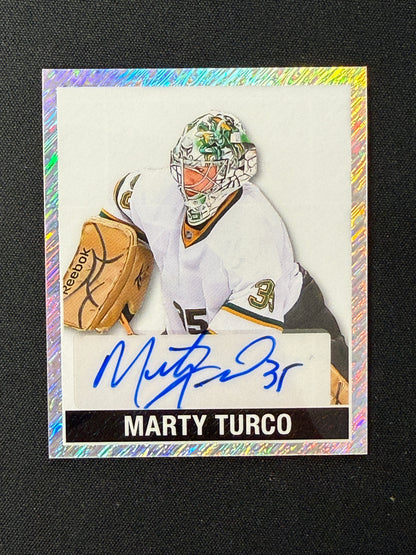 Marty Turco 2025 Leaf Metal 1/1