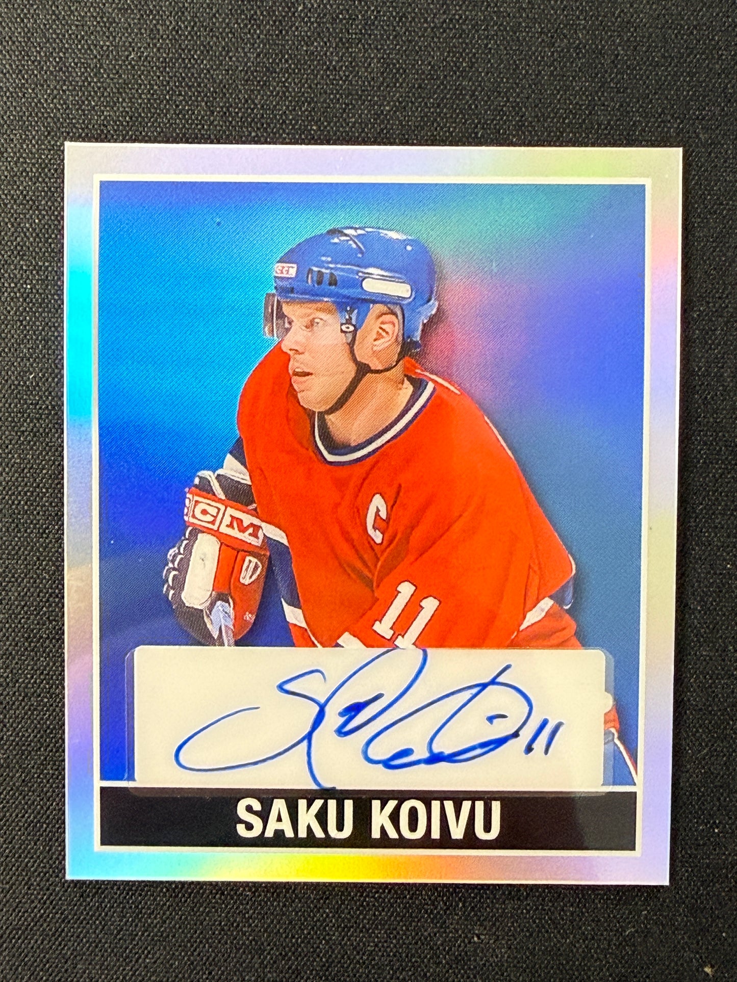 Saku Koivu 2025 Leaf Metal 6/8
