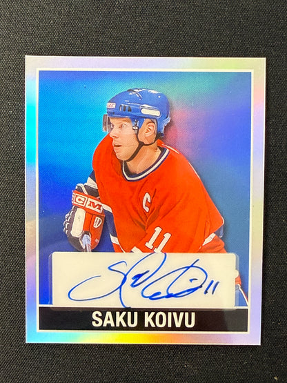 Saku Koivu 2025 Leaf Metal 6/8