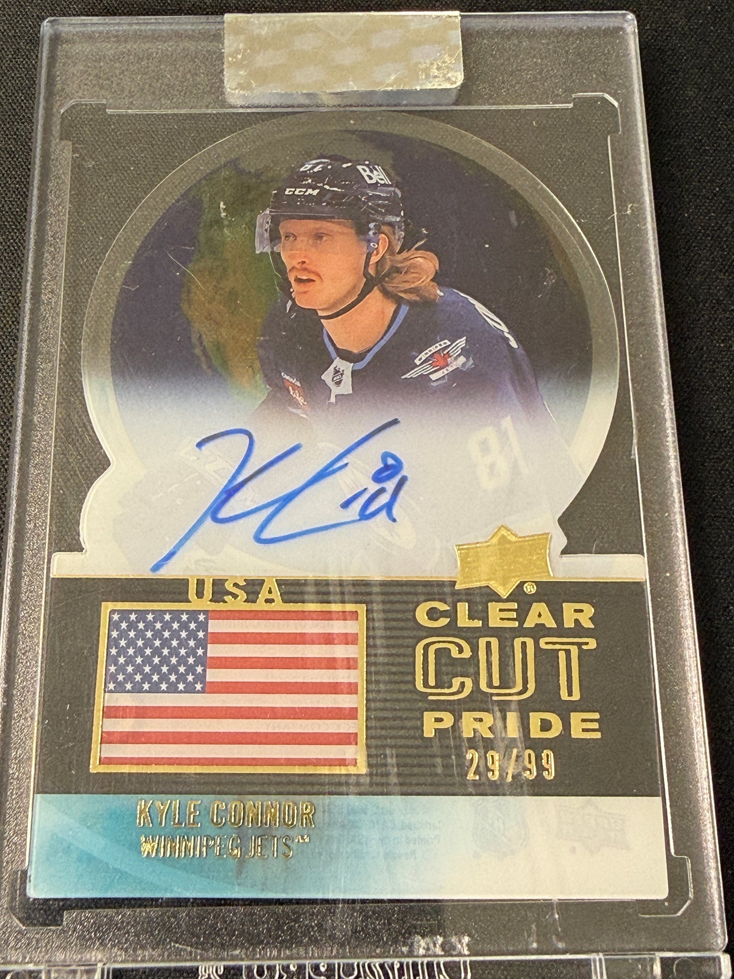 29/99 | Kyle Connor #PA-KC Clear Cut Pride