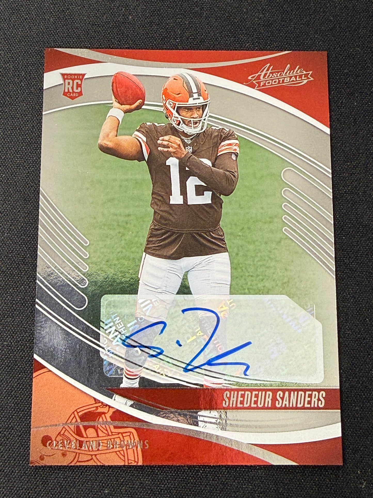 Shedeur Sanders 2025 Panini Absolute Football no.177