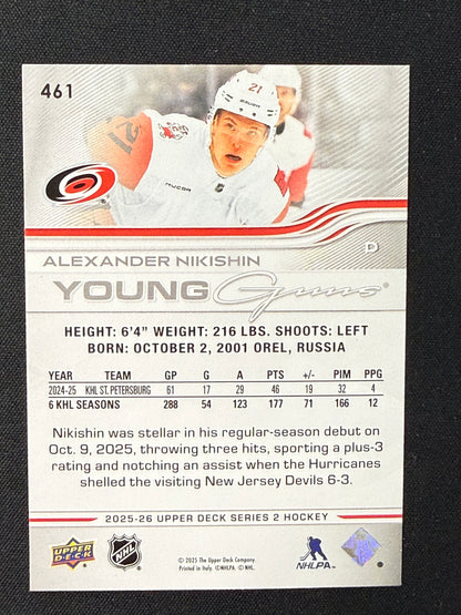 Alexander Nikishin 25-26 Series 2 Young Guns