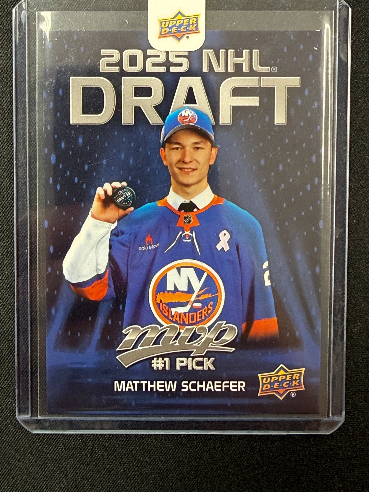Matthew Schaefer 25-26 MVP Hockey 2025 NHL #1 Draft Pick