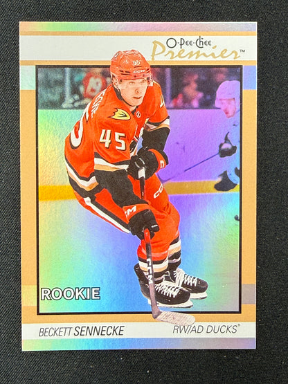 Beckett Sennecke [RC] #P-91 O-Pee-Chee Premier