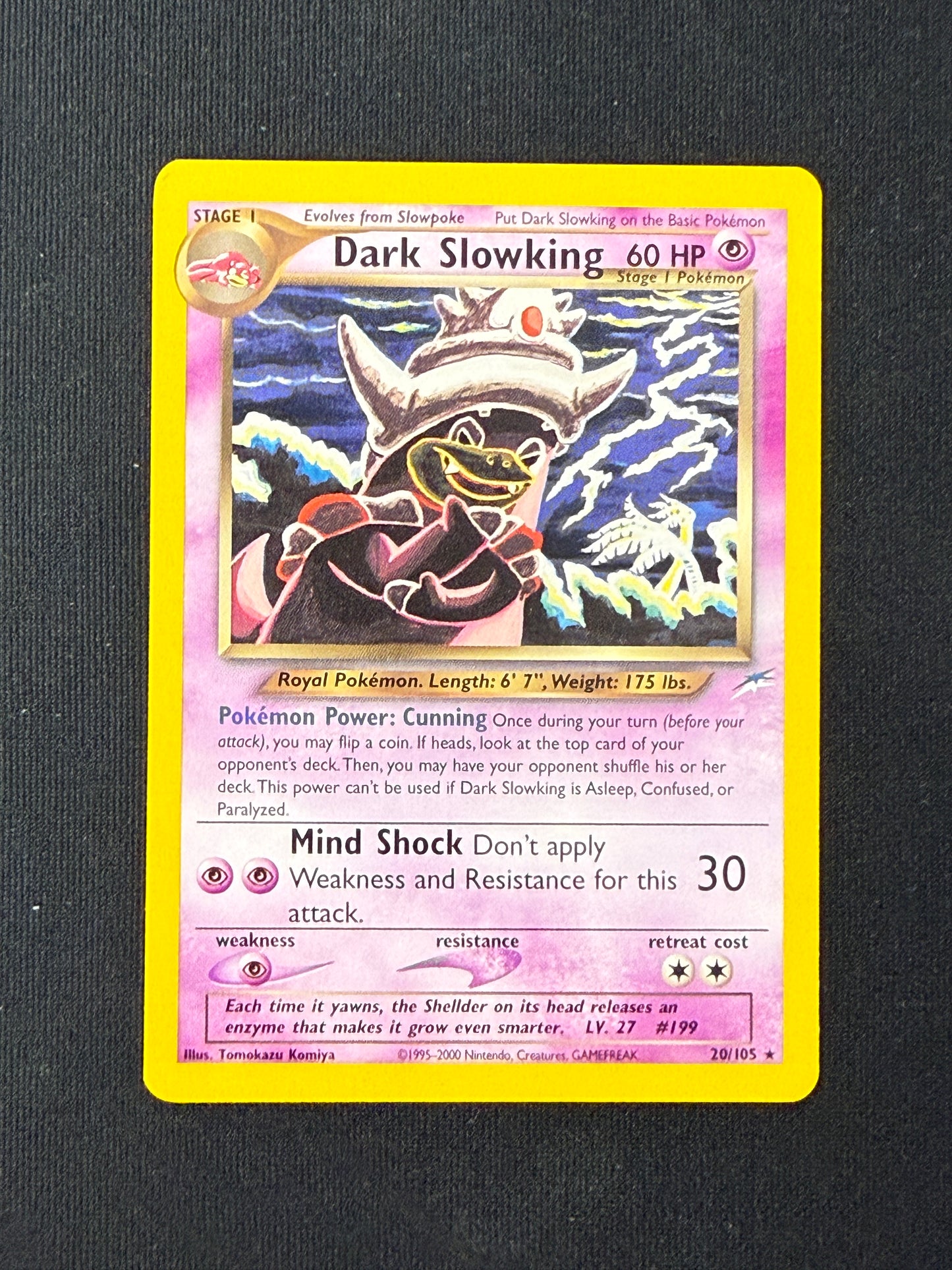 Dark Slowking #20 Neo Destiny