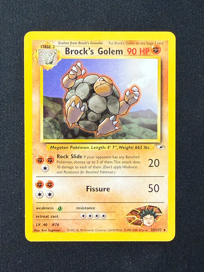 Brock's Golem #20 Gym Heroes