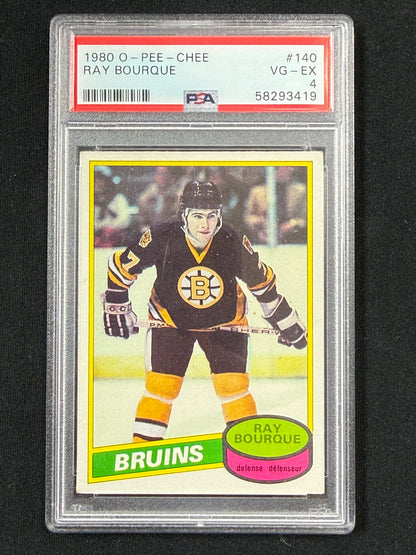 [PSA 4] Ray Bourque 1980 O Pee Chee RC #140