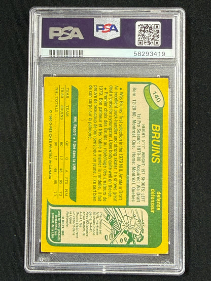 [PSA 4] Ray Bourque 1980 O Pee Chee RC #140