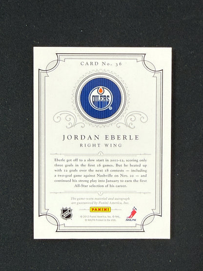 Jordan Eberle 2012 Panini 25/40 #36
