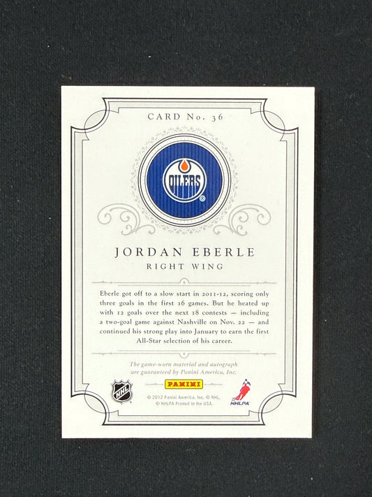 Jordan Eberle 2012 Panini 25/40 #36