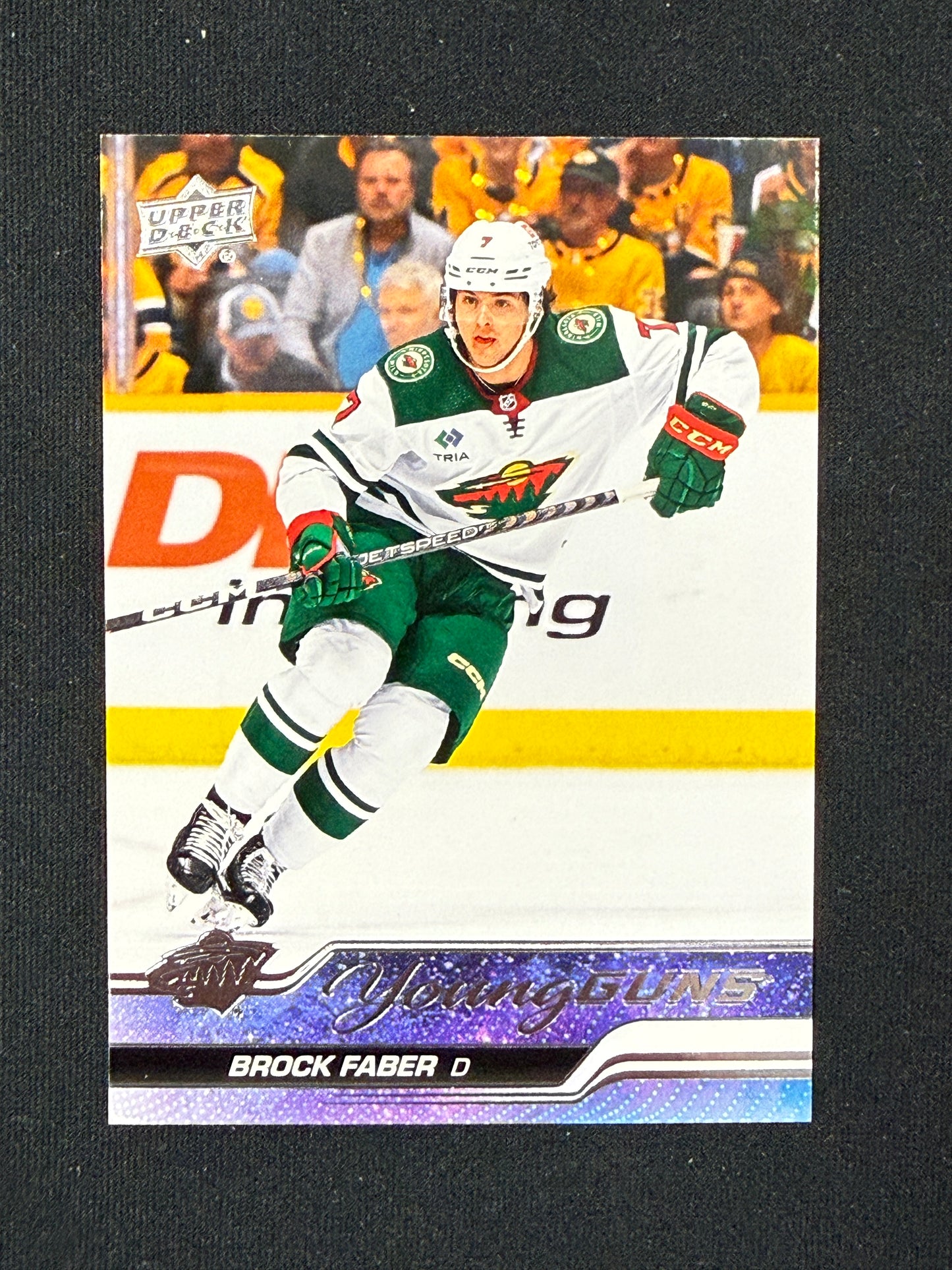 Brock Faber #215 Young Guns