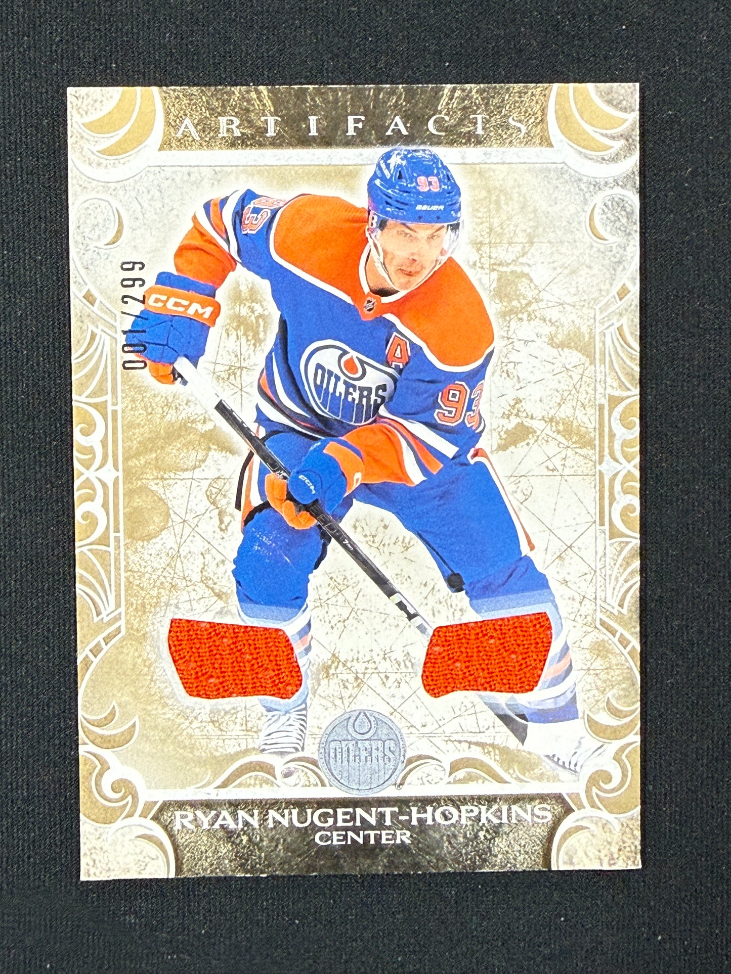 Ryan Nugent-Hopkins 24-25 Artifacts Gold Materials 1/299