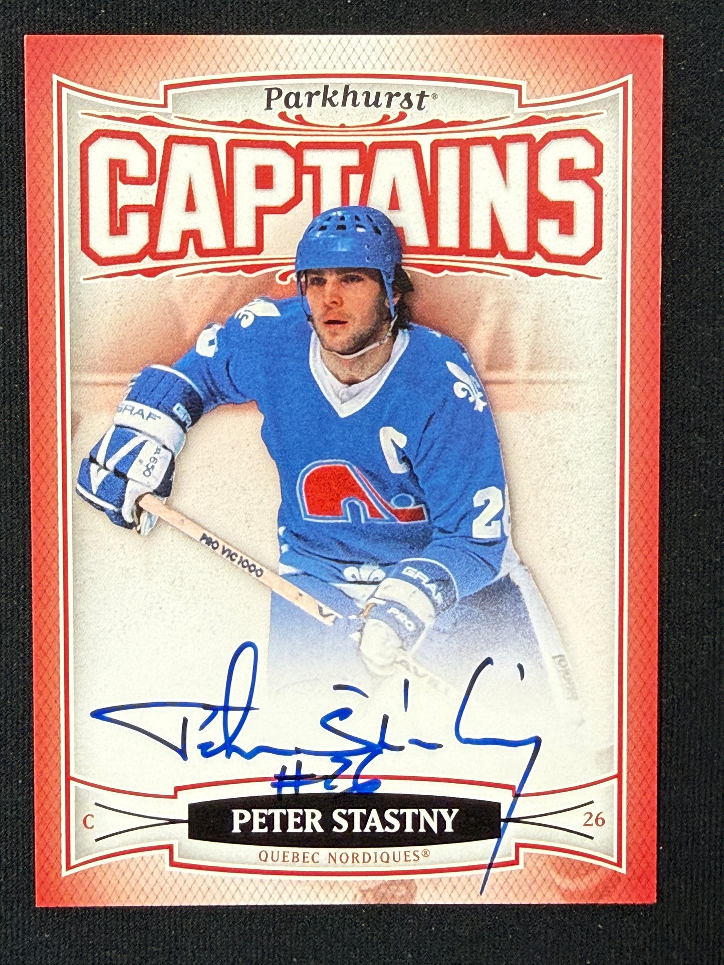 Bernie Federko #207 Parkhurst Captains Auto