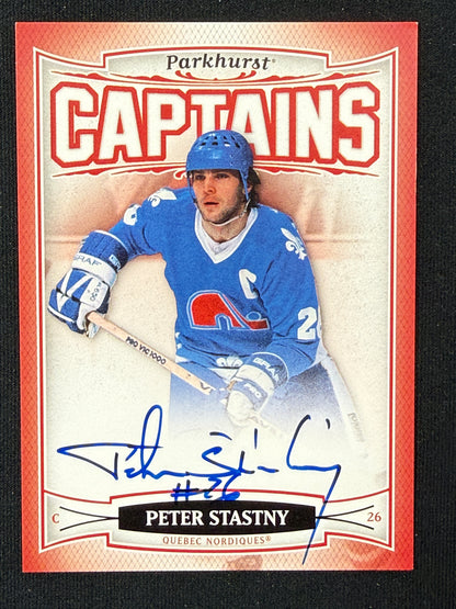 Bernie Federko #207 Parkhurst Captains Auto