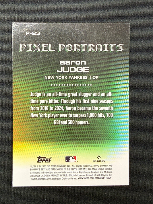 Aaron Judge #P-23 Pixel Portraits