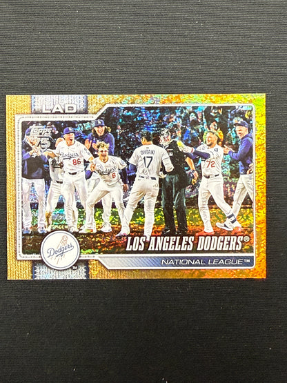 Los Angeles Dodgers #256 National League [Gold Diamante] /50