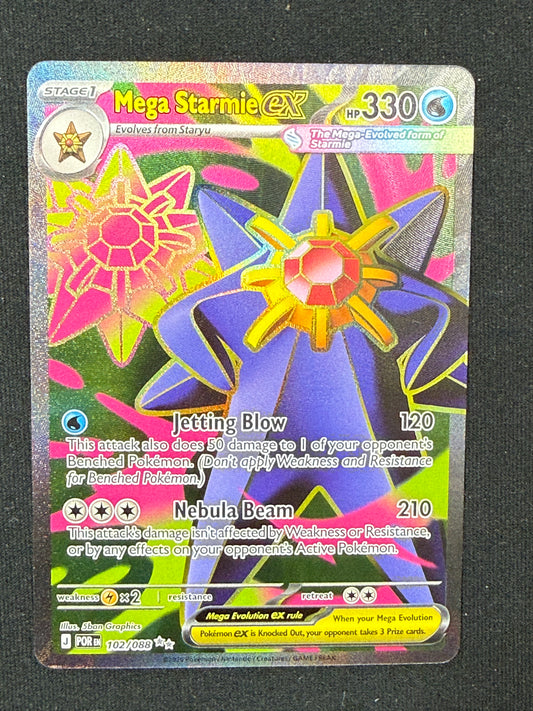 Mega Starmie ex #102 Perfect Order