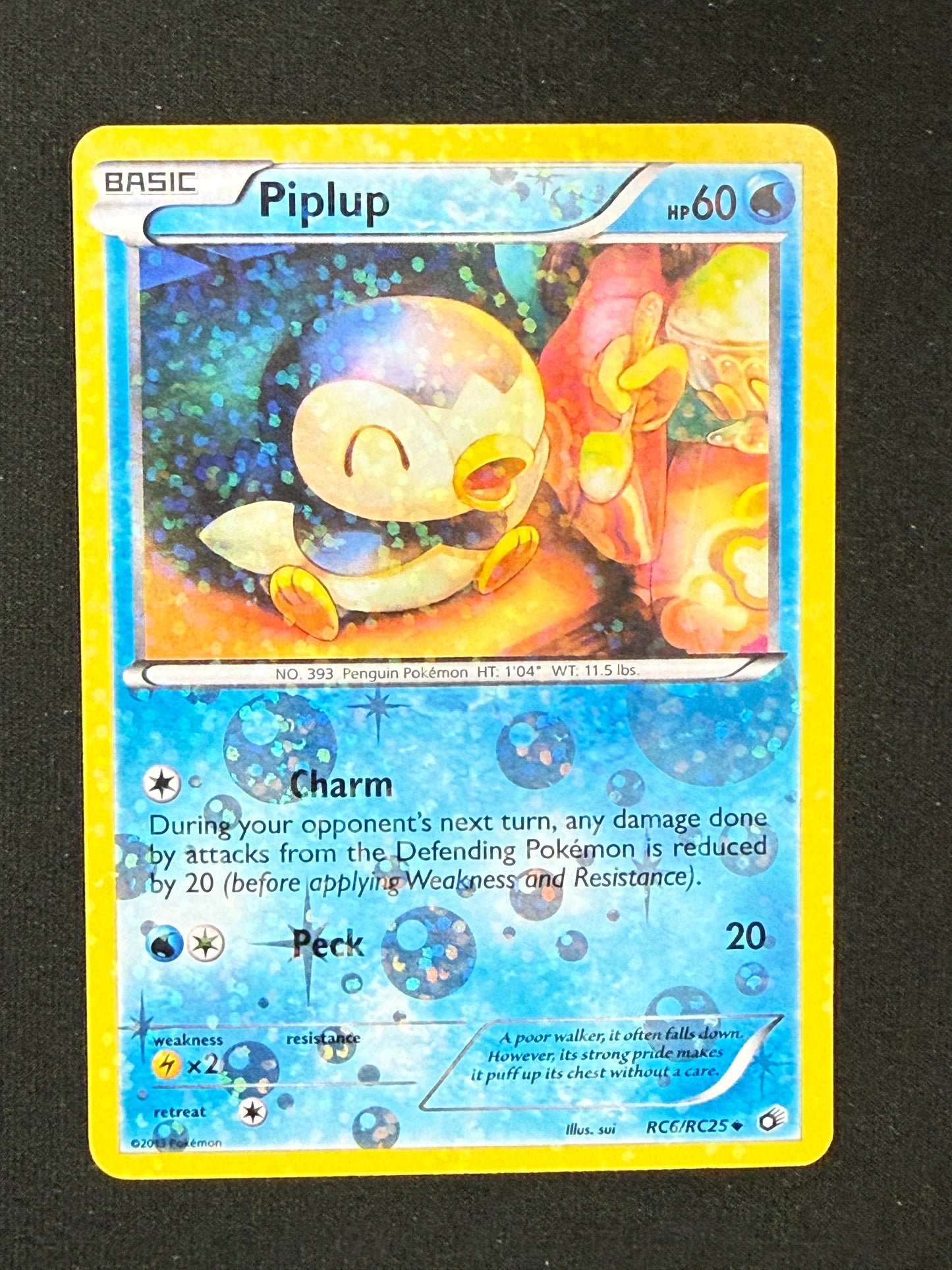 Piplup #RC6 Legendary Treasures