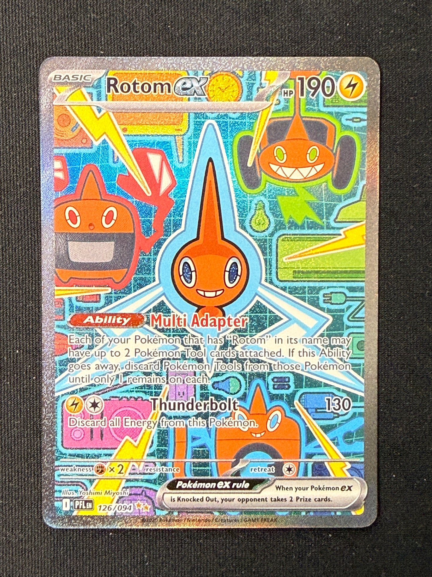 Rotom ex #126 Phantasmal Flames