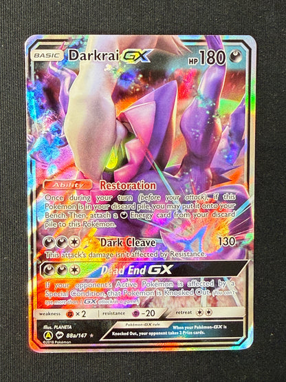 Darkrai GX #88a Burning Shadows
