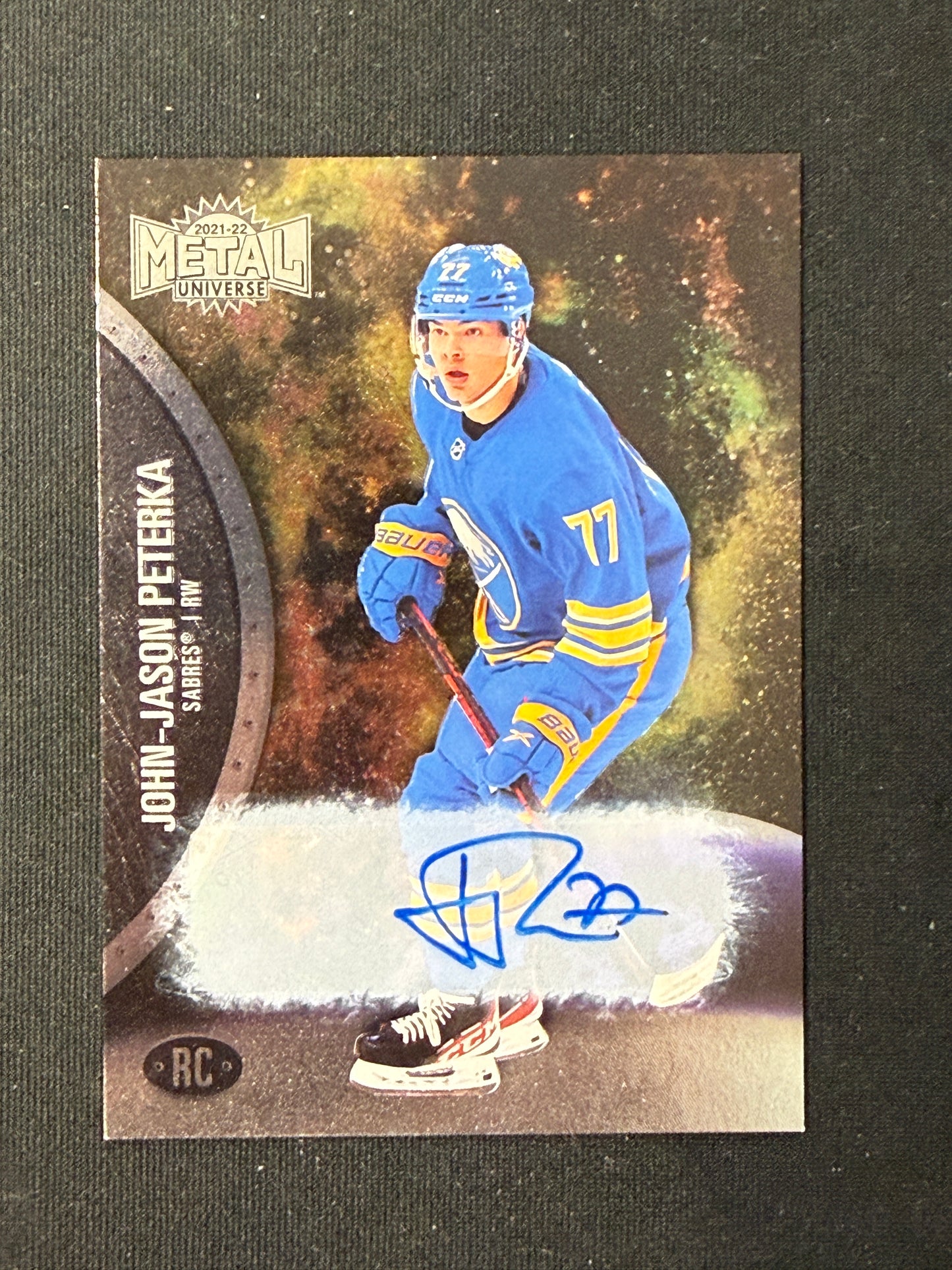 John-Jason Peterka #186 Metal Universe [Auto] /299